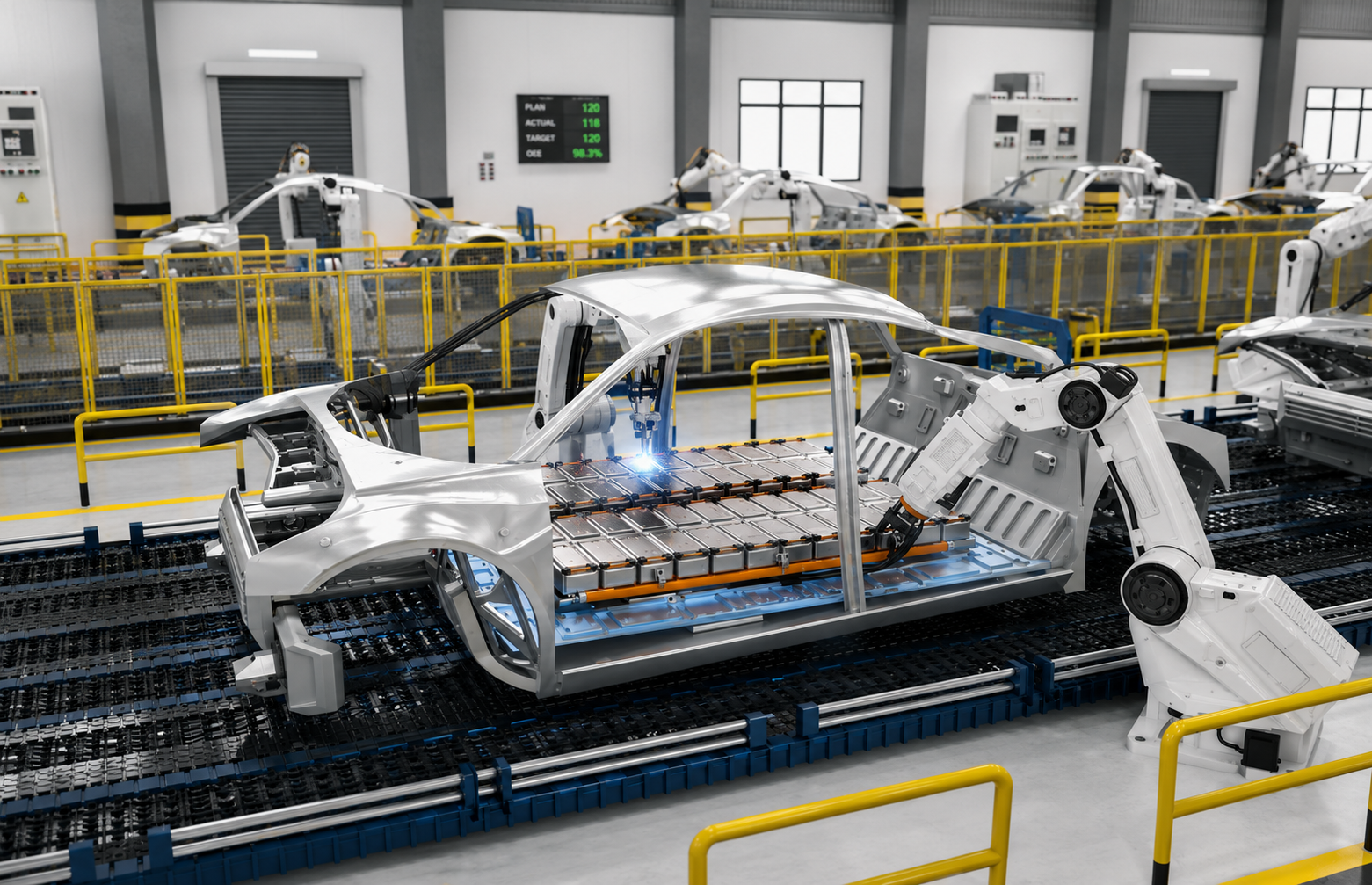 EV Battery Assembly Line
