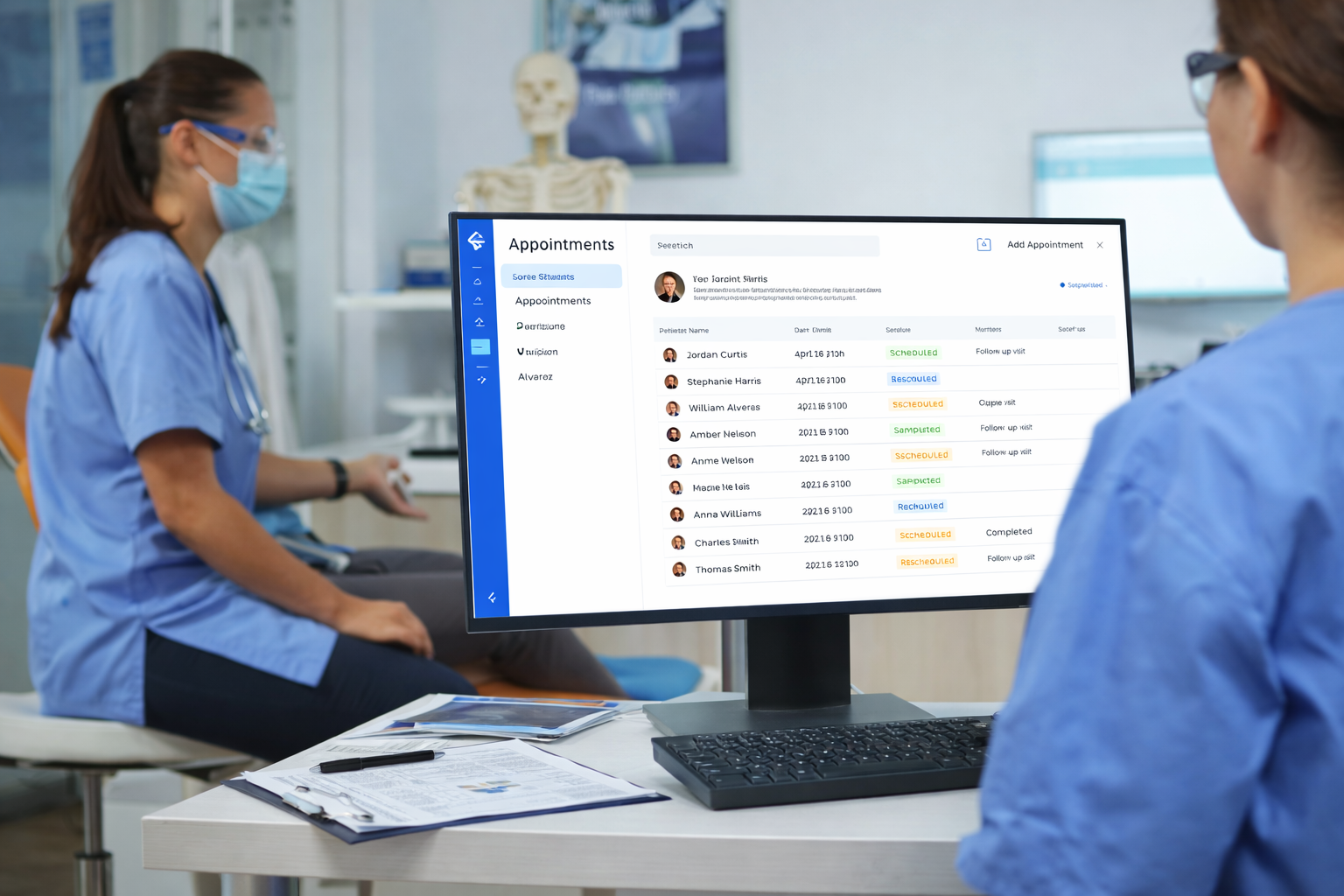 Healthcare capabilities dashboard
